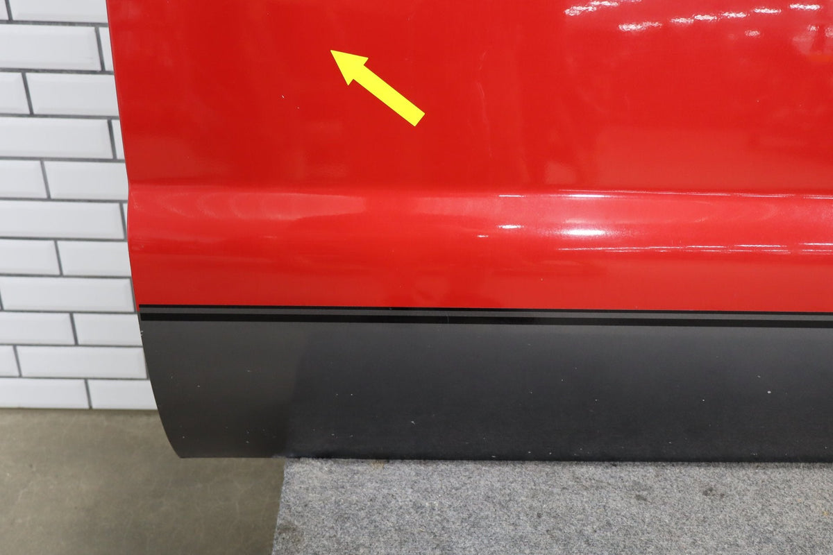 2008-2012 Ford F-250 Super Duty Right Front Door Red F1 9C3Z2520124A
