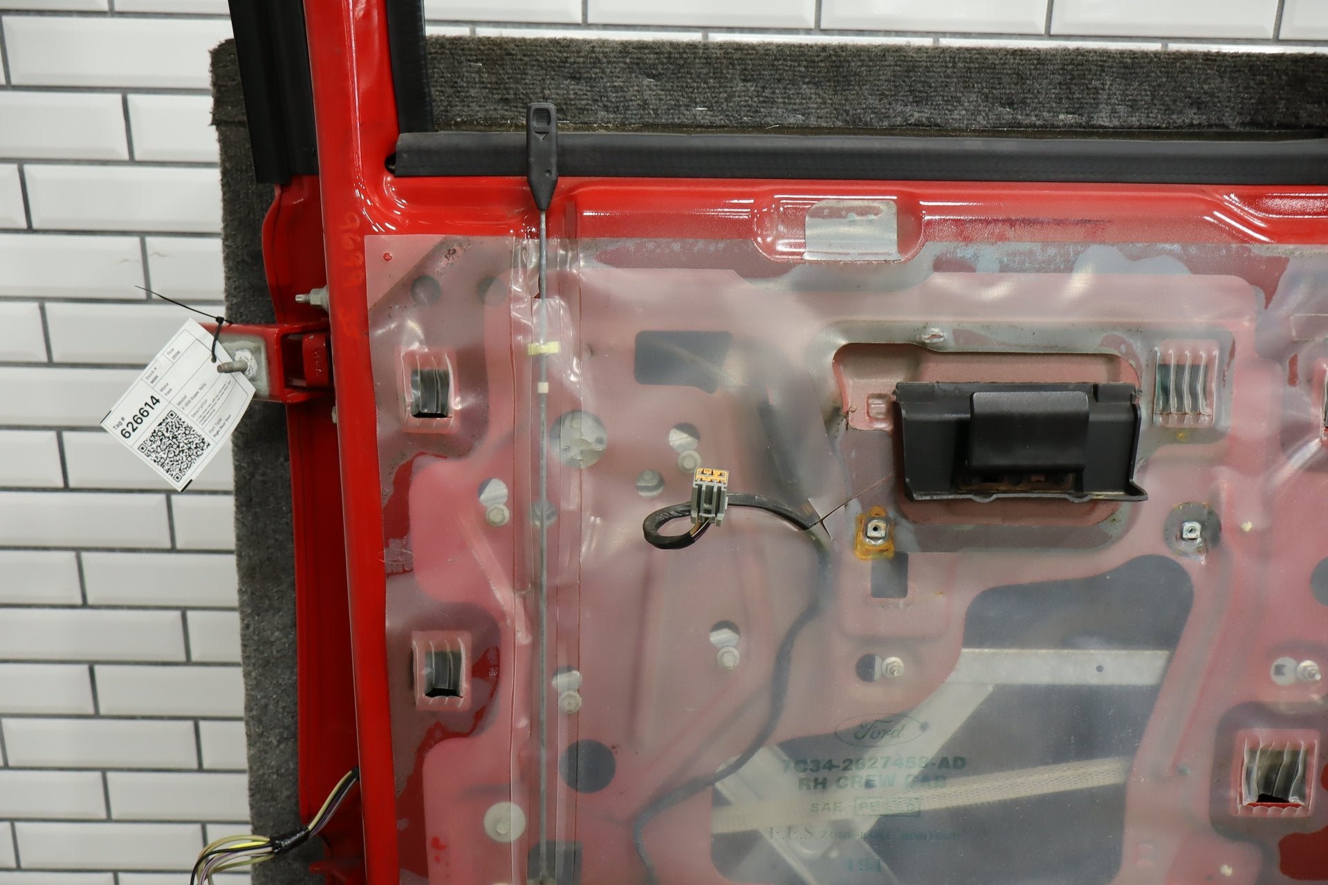 2008-2012 Ford F-250 Super Duty Right Rear Door Red ( F1 ) 9C3Z2624630C