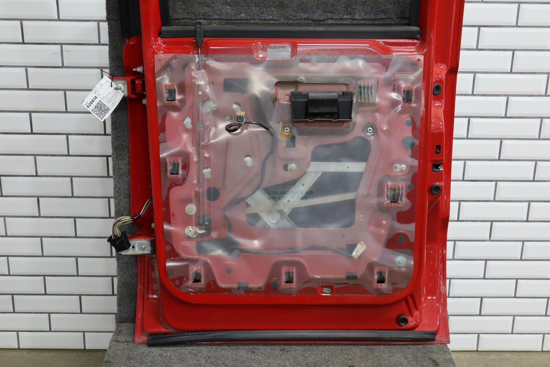 2008-2012 Ford F-250 Super Duty Right Rear Door Red ( F1 ) 9C3Z2624630C