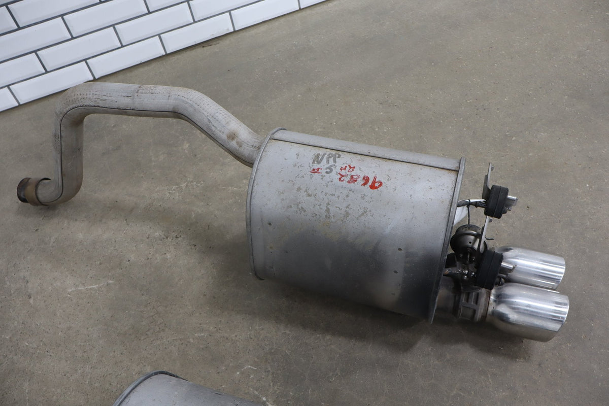 2008-2013 Chevrolet Corvette C6 Grand Sport NPP Bi Mode Mufflers