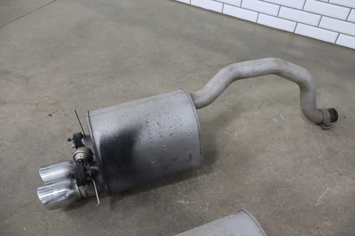 2008-2013 Chevrolet Corvette C6 Grand Sport NPP Bi Mode Mufflers