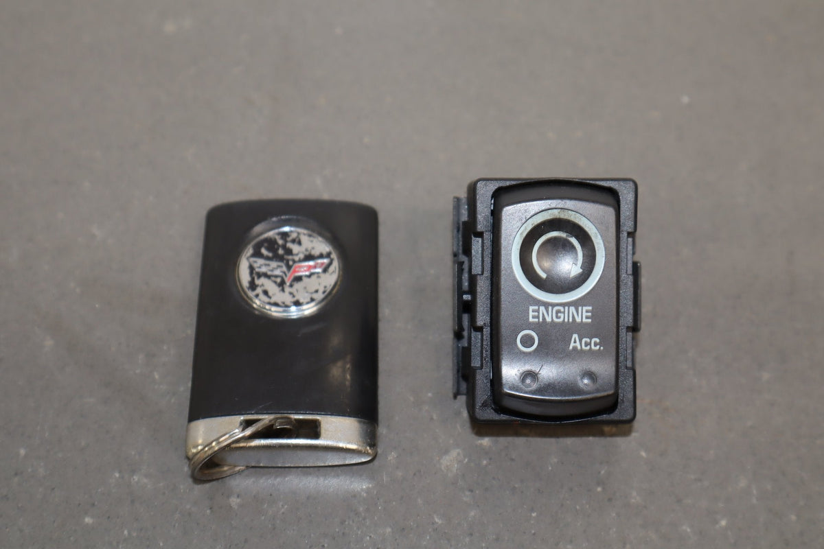 2008-2013 Chevrolet Corvette C6 Ignition Switch W/ Key Fob