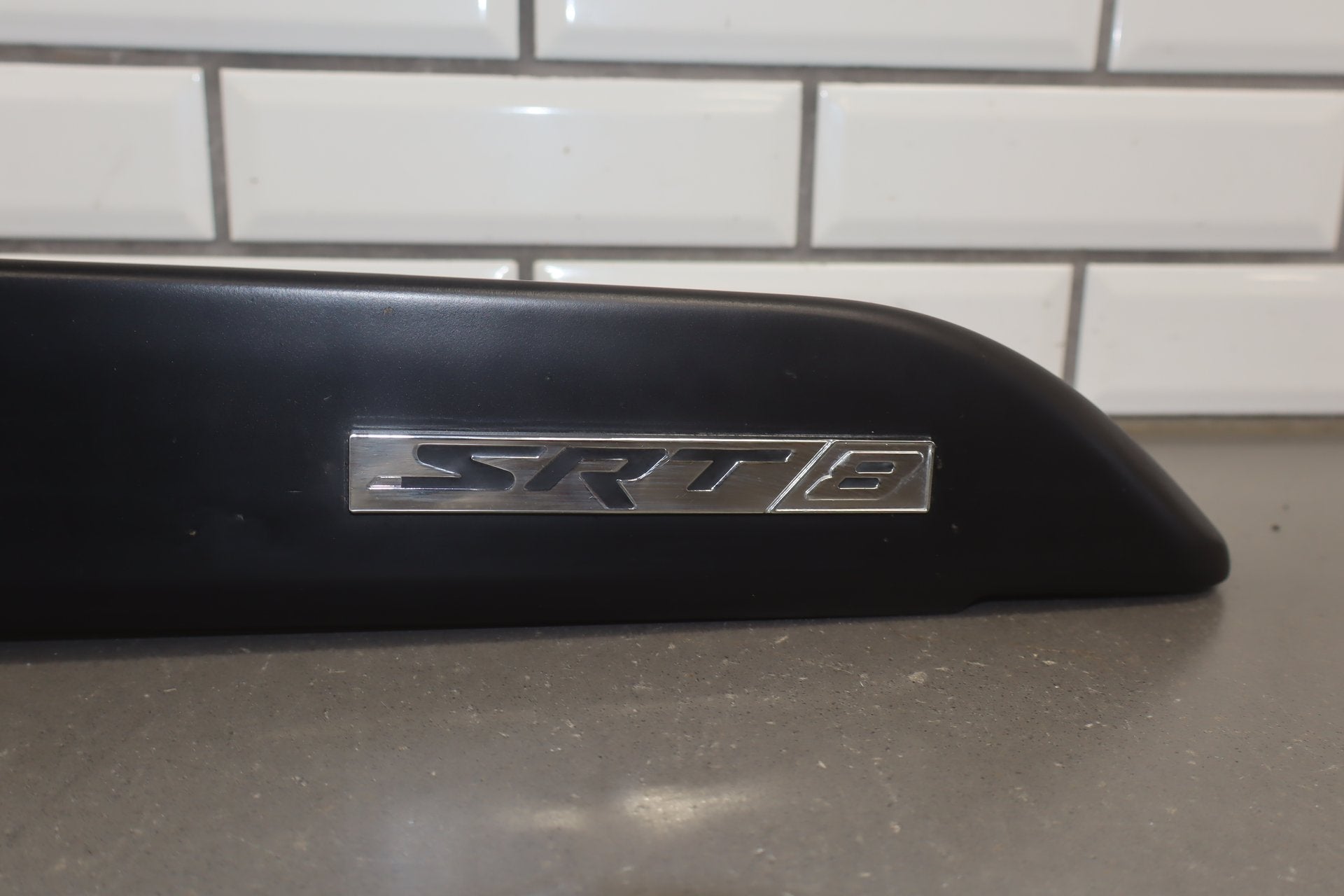 2008-2014 Dodge Challenger SRT8 Rear Spoiler Assembly Matte Black OEM