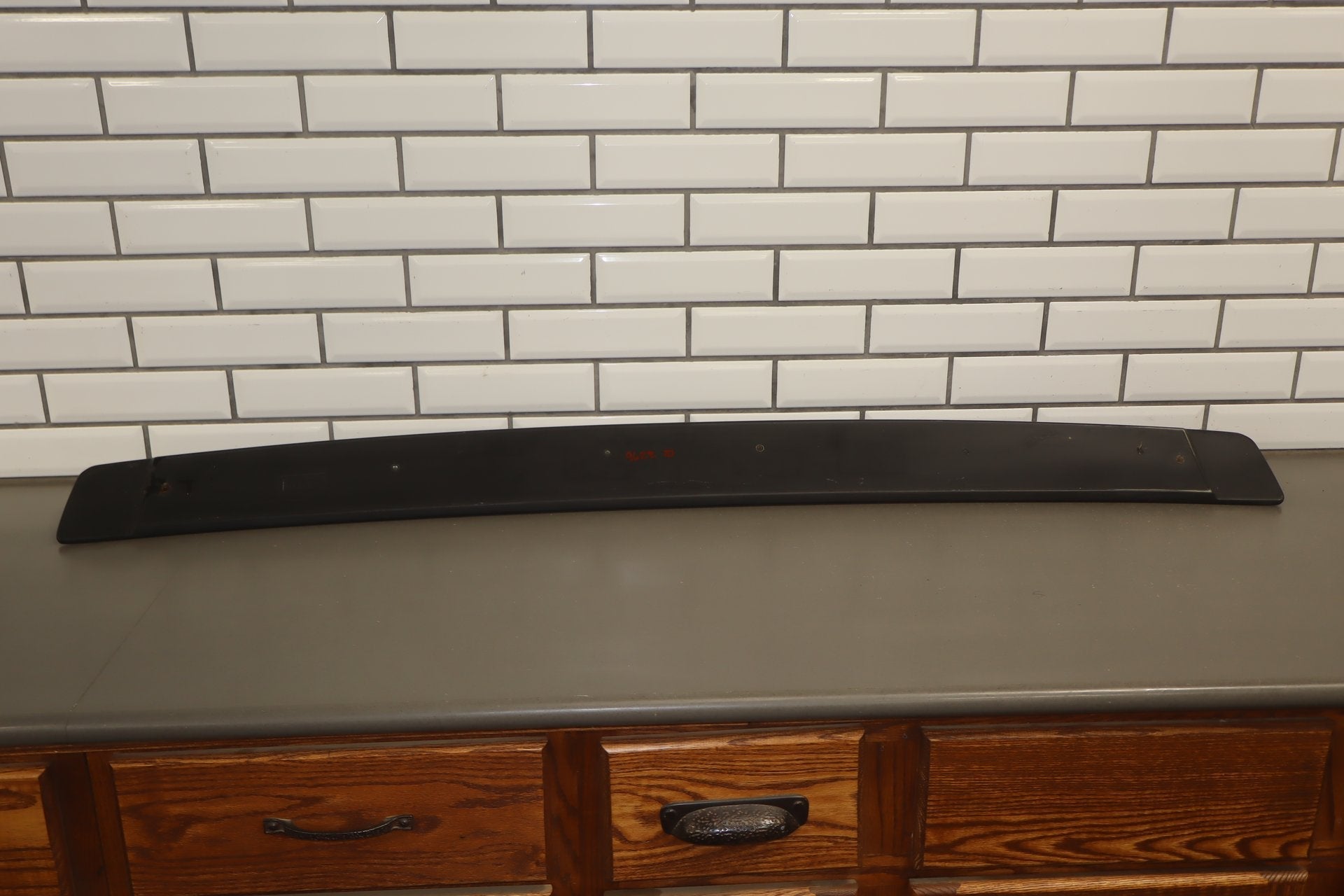 2008-2014 Dodge Challenger SRT8 Rear Spoiler Assembly Matte Black OEM