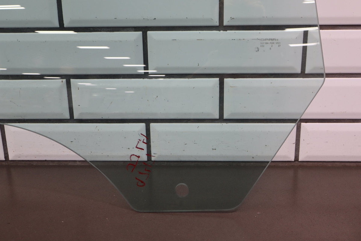 2008-23 Dodge Challenger LH Front Door Window Glass 04816143AC OEM