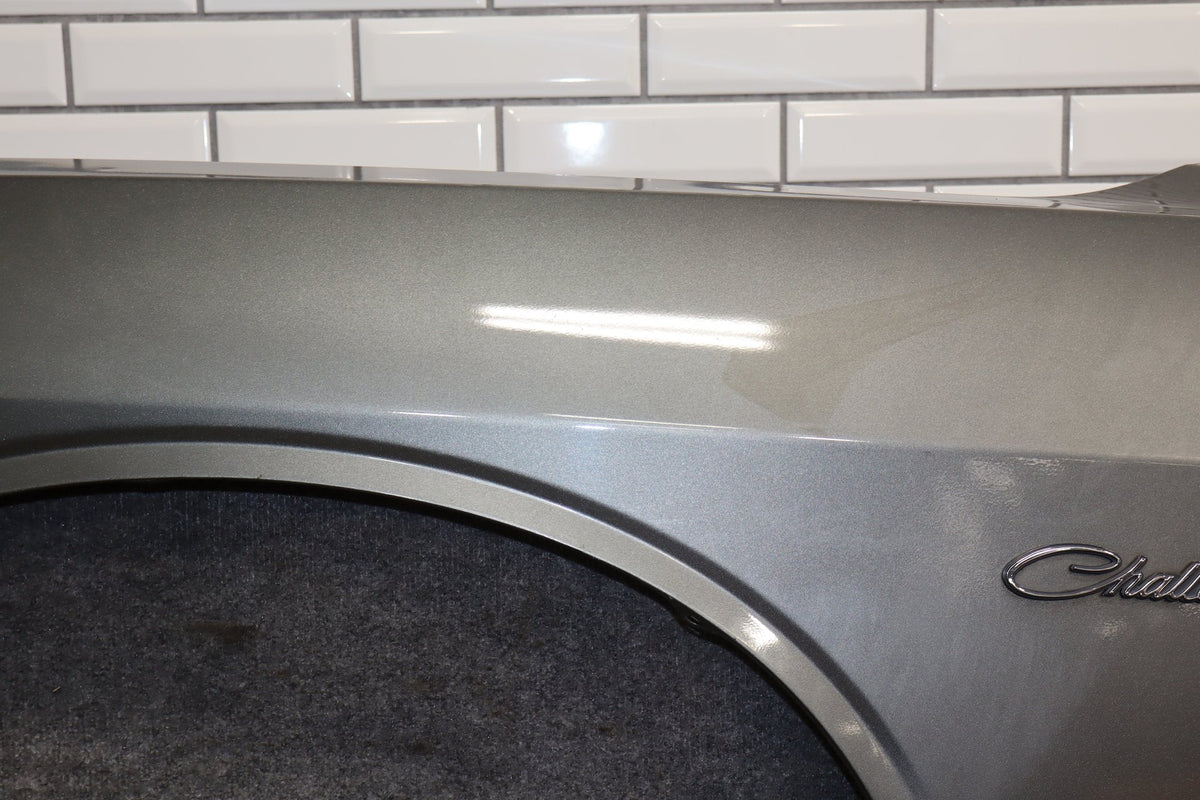 2008-23 Dodge Challenger R/T LH Fender 68275471AA Tungsten Metallic PDM