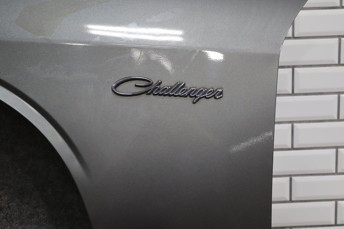 2008-23 Dodge Challenger R/T LH Fender 68275471AA Tungsten Metallic PDM