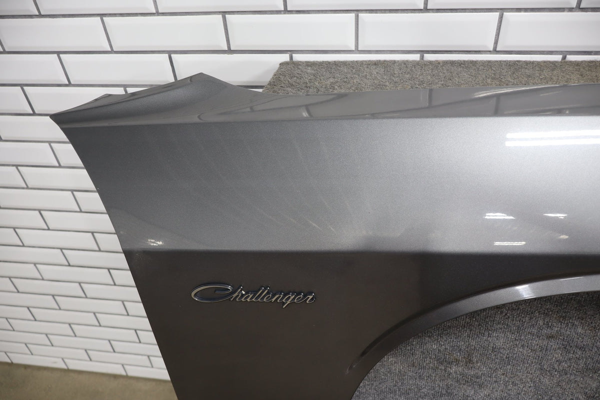 2008-23 Dodge Challenger R/T RH Fender 68275470AA Tungsten Metallic PDM