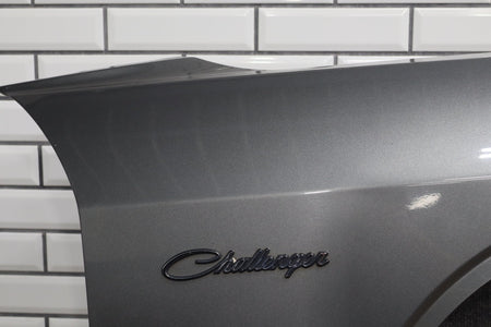 2008-23 Dodge Challenger R/T RH Fender 68275470AA Tungsten Metallic PDM