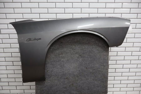 2008-23 Dodge Challenger R/T RH Fender 68275470AA Tungsten Metallic PDM