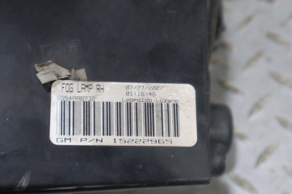 2008 Chevrolet Corvette- Right Fog Light