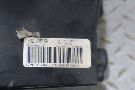 2008 Chevrolet Corvette- Right Fog Light
