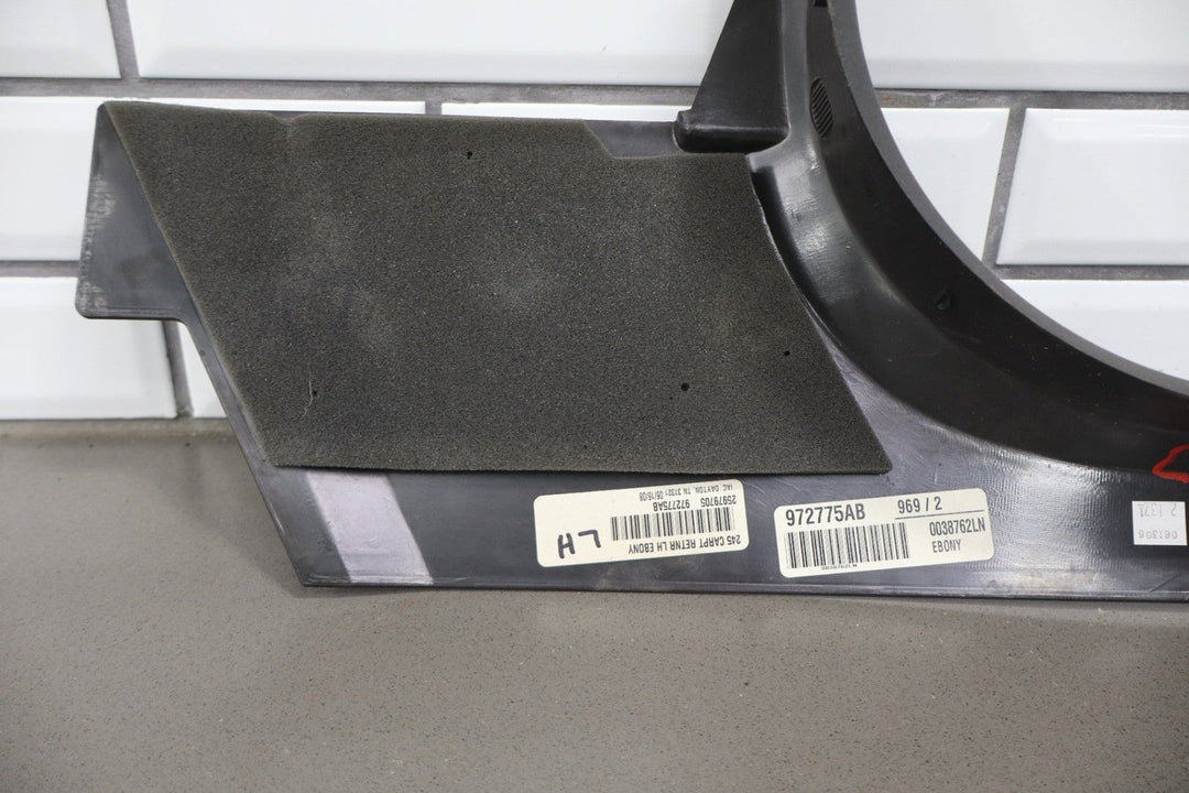 2008 Chevrolet Corvette Sill Plates Kick Panels OEM