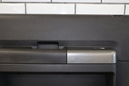 2008 Ford F-250 Super Duty Crew Cab FX4 Left Rear Door Panel Black LS