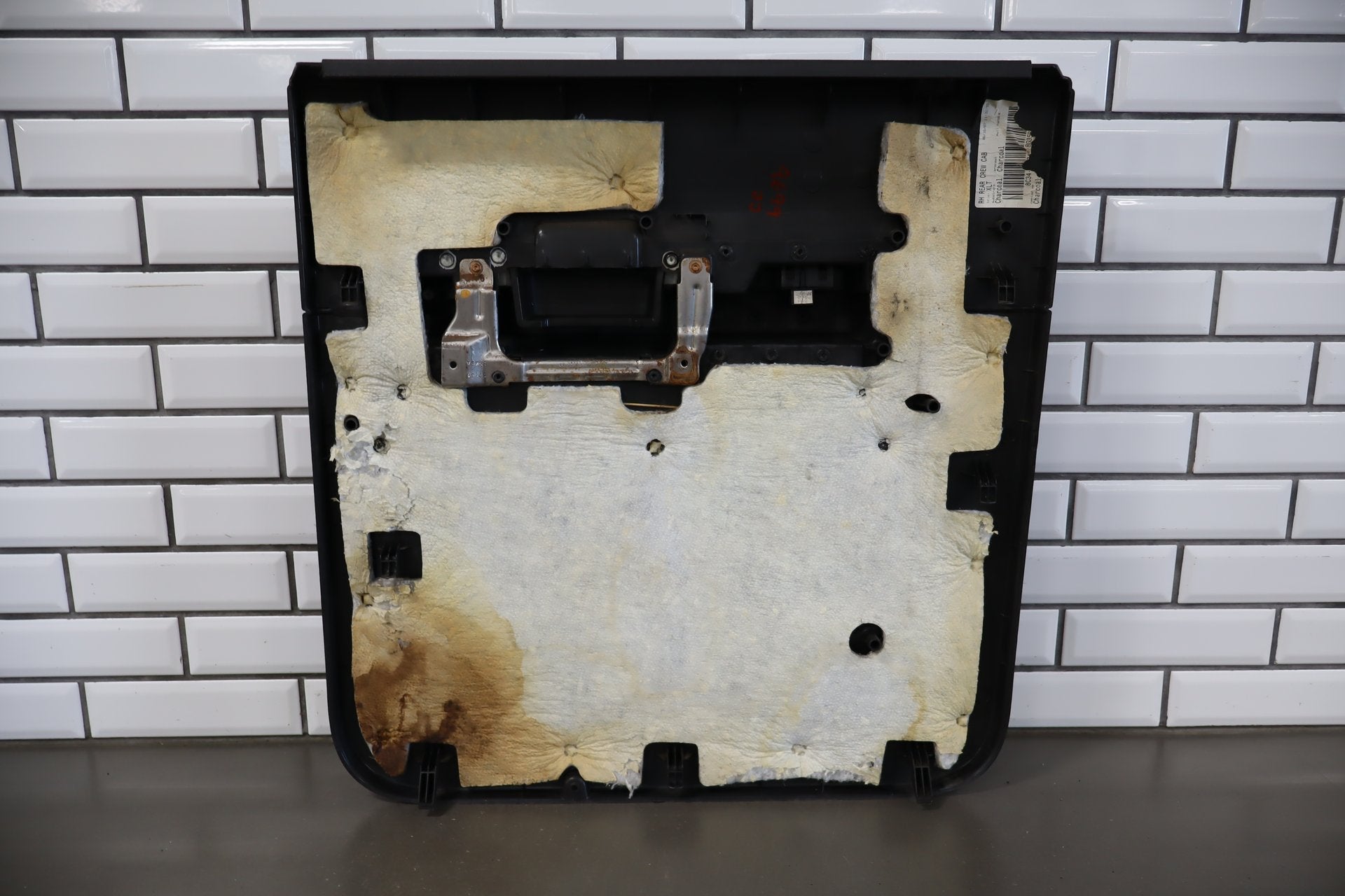 2008 Ford F-250 Super Duty Crew Cab FX4 Right Rear Door Panel Black LS