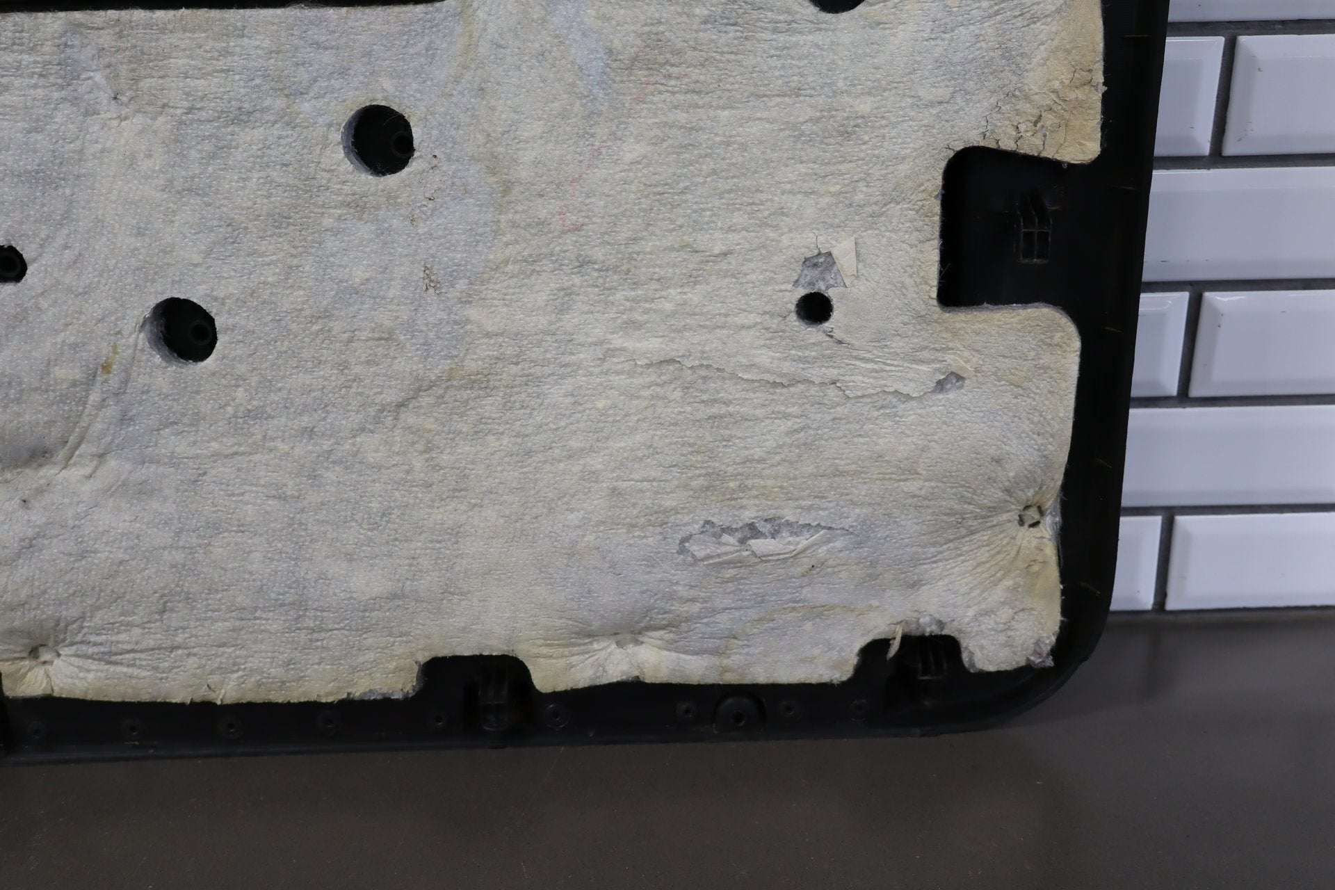 2008 Ford F-250 Super Duty FX4 Left Front Interior Trim Panel Black LS