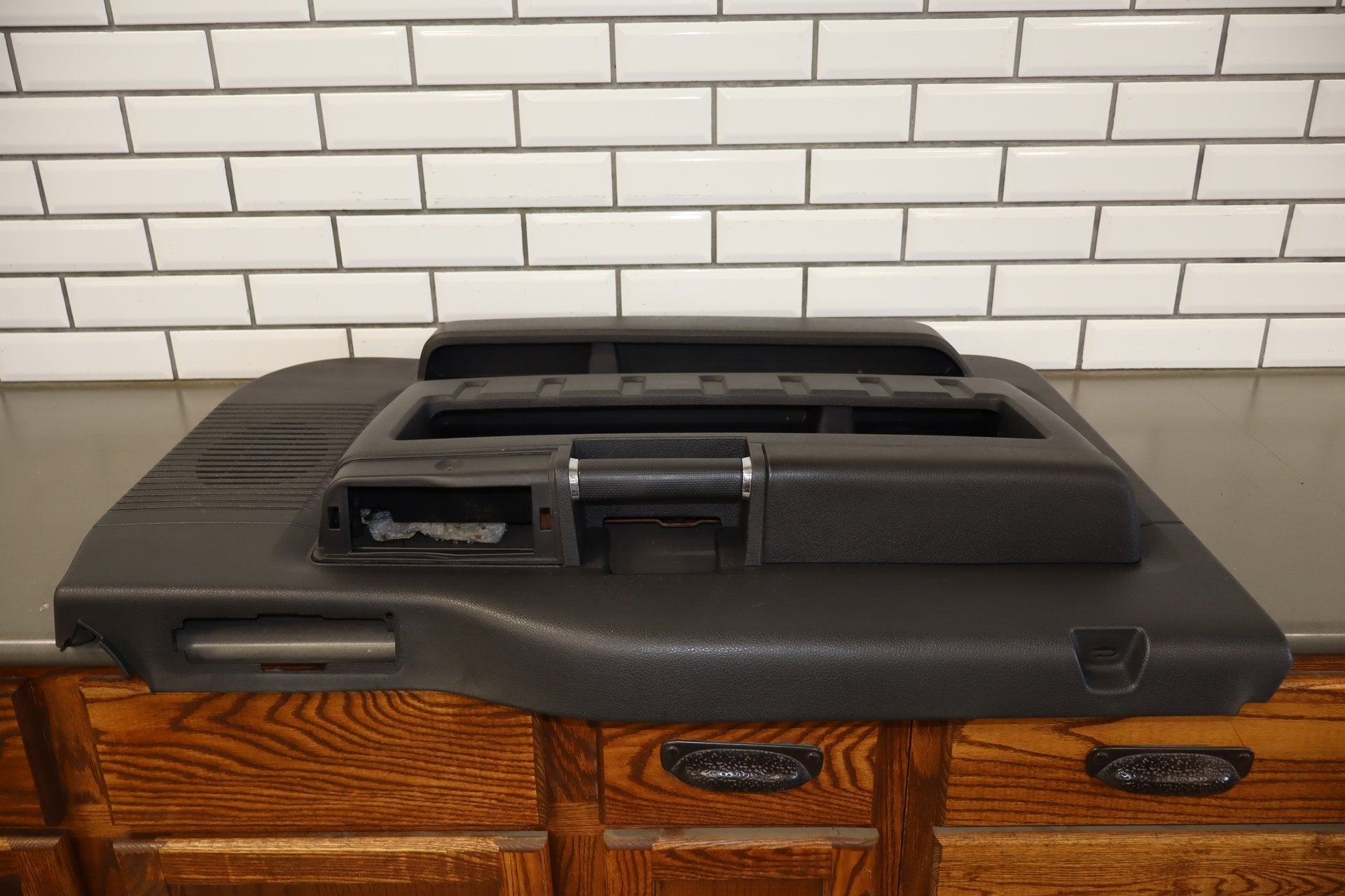 2008 Ford F-250 Super Duty FX4 Left Front Interior Trim Panel Black LS