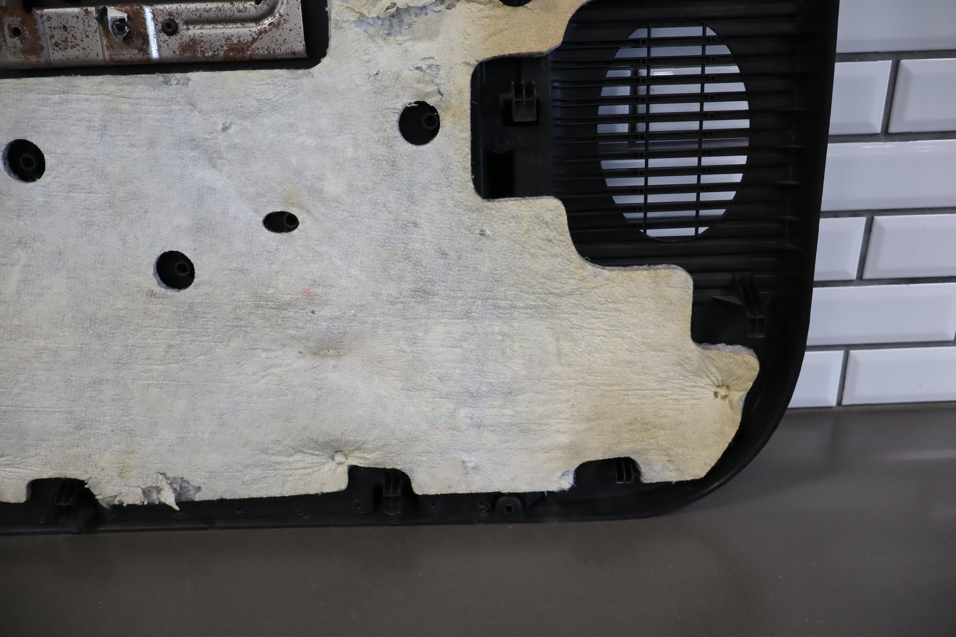 2008 Ford F-250 Super Duty FX4 Right Front Interior Trim Panel Black LS