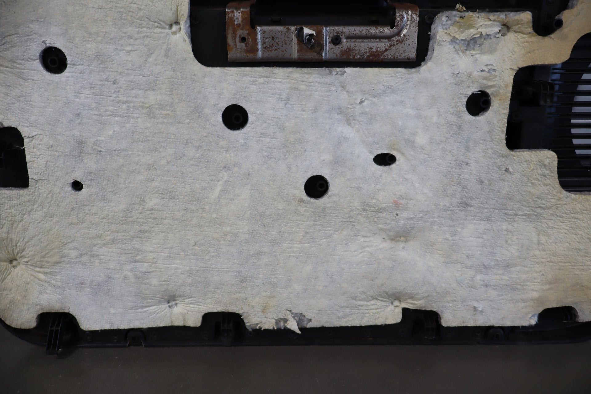 2008 Ford F-250 Super Duty FX4 Right Front Interior Trim Panel Black LS