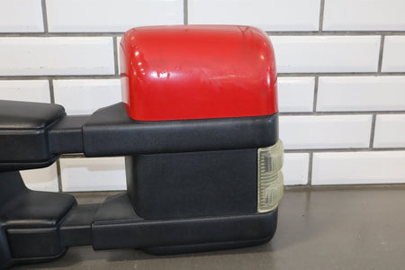 2008 Ford F-250 Super Duty Left Door Mirror Red F1 8C3Z17683DB