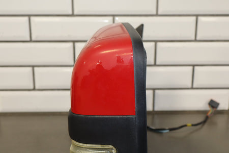 2008 Ford F-250 Super Duty Left Door Mirror Red F1 8C3Z17683DB