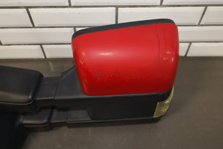 2008 Ford F-250 Super Duty Left Door Mirror Red F1 8C3Z17683DB