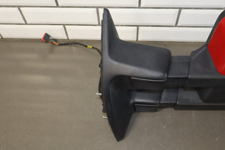 2008 Ford F-250 Super Duty Left Door Mirror Red F1 8C3Z17683DB