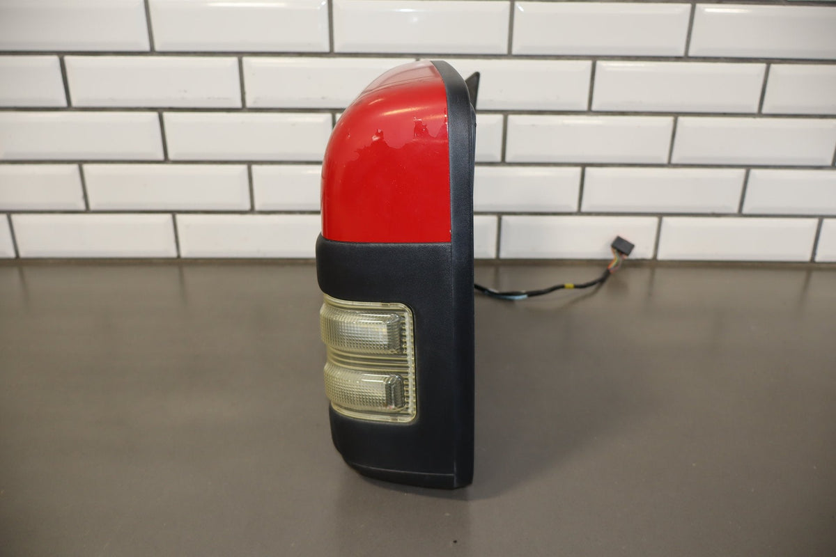 2008 Ford F-250 Super Duty Left Door Mirror Red F1 8C3Z17683DB
