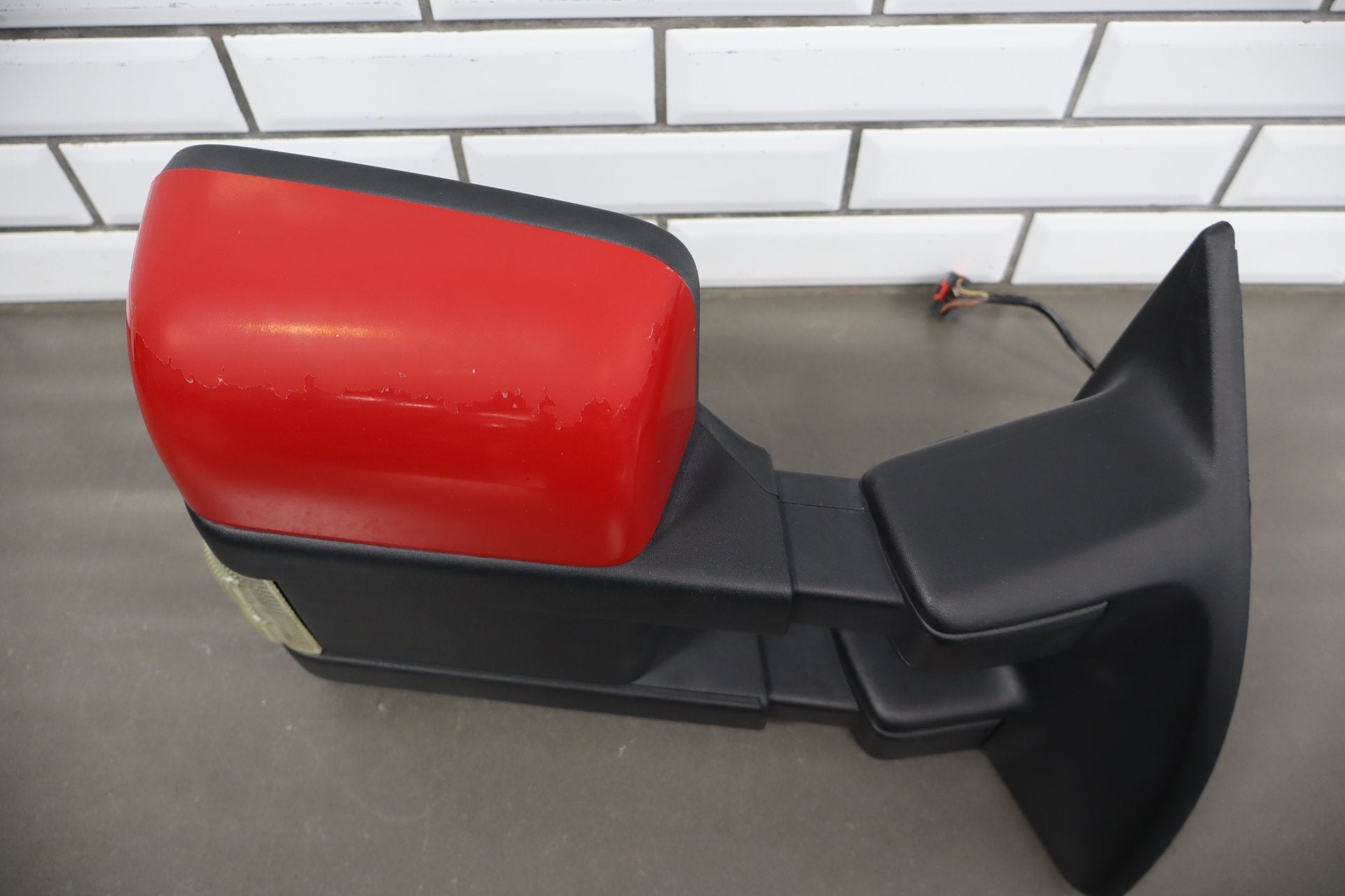 2008 Ford F-250 Super Duty Right Door Mirror Red F1 8C3Z17682DB