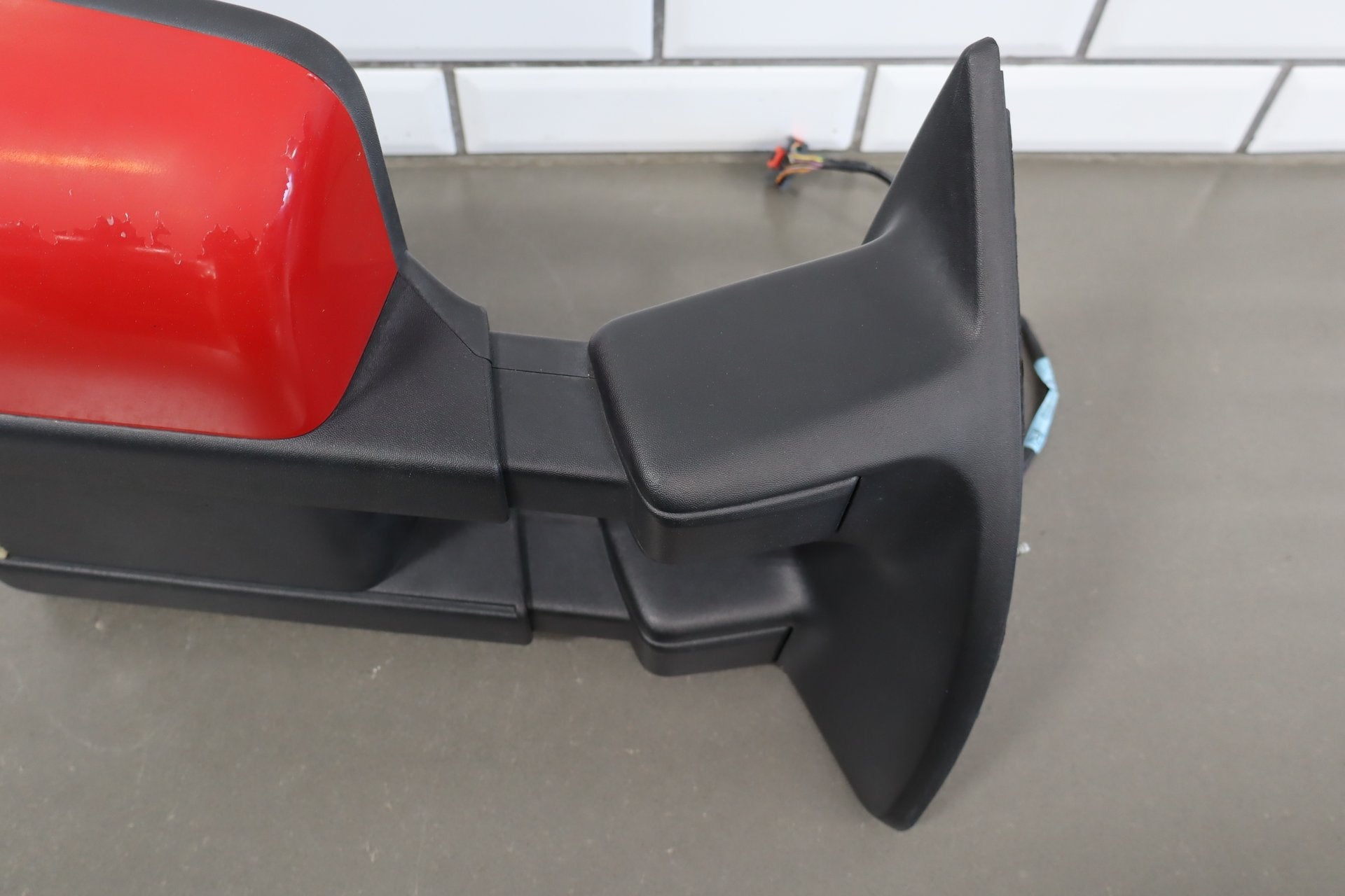 2008 Ford F-250 Super Duty Right Door Mirror Red F1 8C3Z17682DB