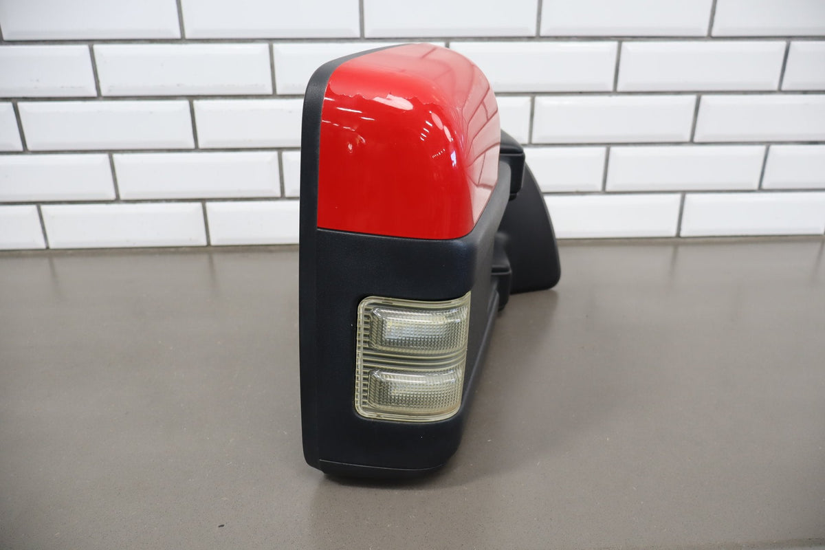 2008 Ford F-250 Super Duty Right Door Mirror Red F1 8C3Z17682DB