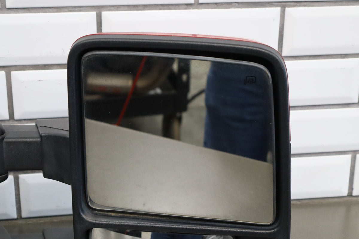 2008 Ford F-250 Super Duty Right Door Mirror Red F1 8C3Z17682DB