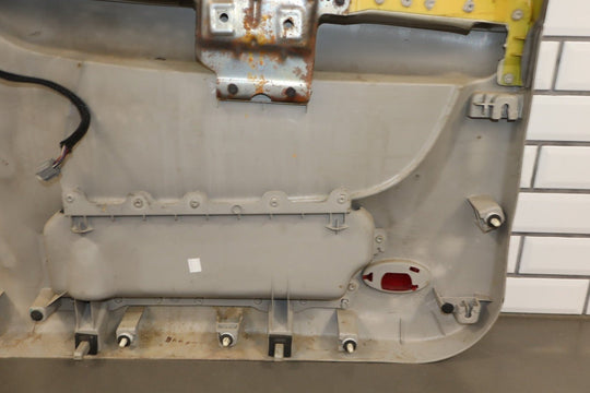 2008 GMC Sierra 2500 Left Front Door Trim Panel Light Titanium 833