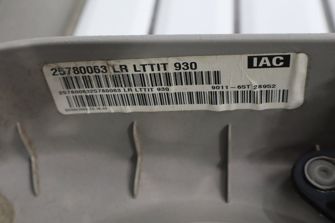 2008 GMC Sierra 2500 Left Rear Door Panel Light Titanium 833
