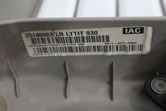 2008 GMC Sierra 2500 Left Rear Door Panel Light Titanium 833