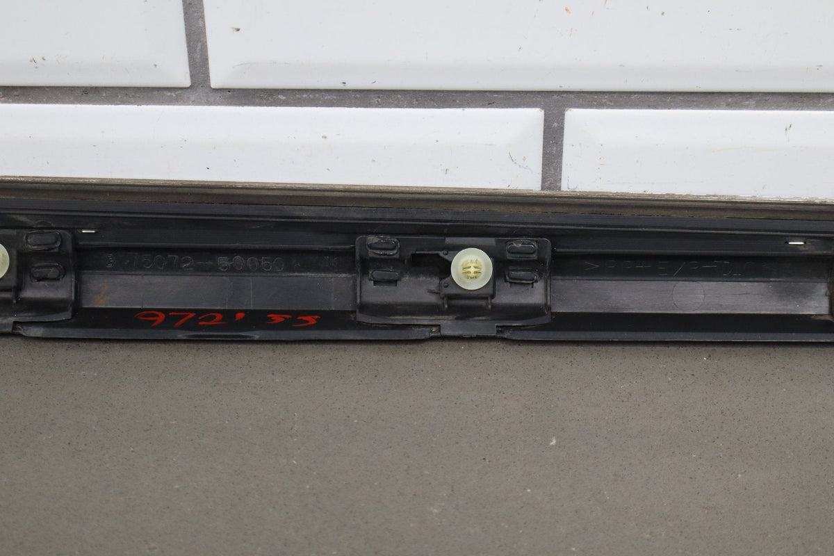 2008 Lexus LS460 Left Front Door Molding Obsidian Black 212