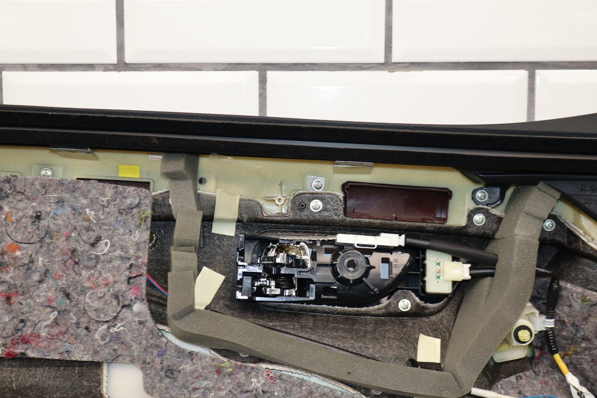 2008 Lexus LS460 Right Front Door Trim Panel Black 20