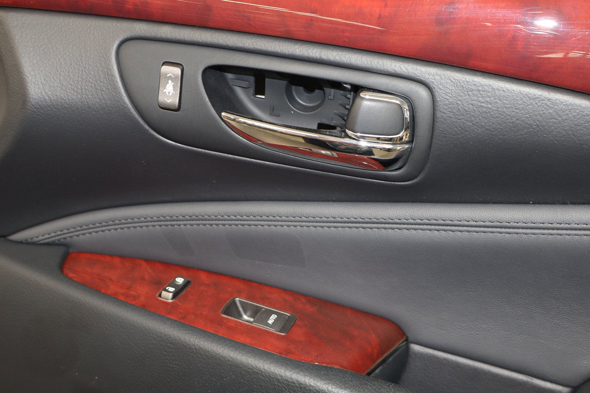 2008 Lexus LS460 Right Front Door Trim Panel Black 20