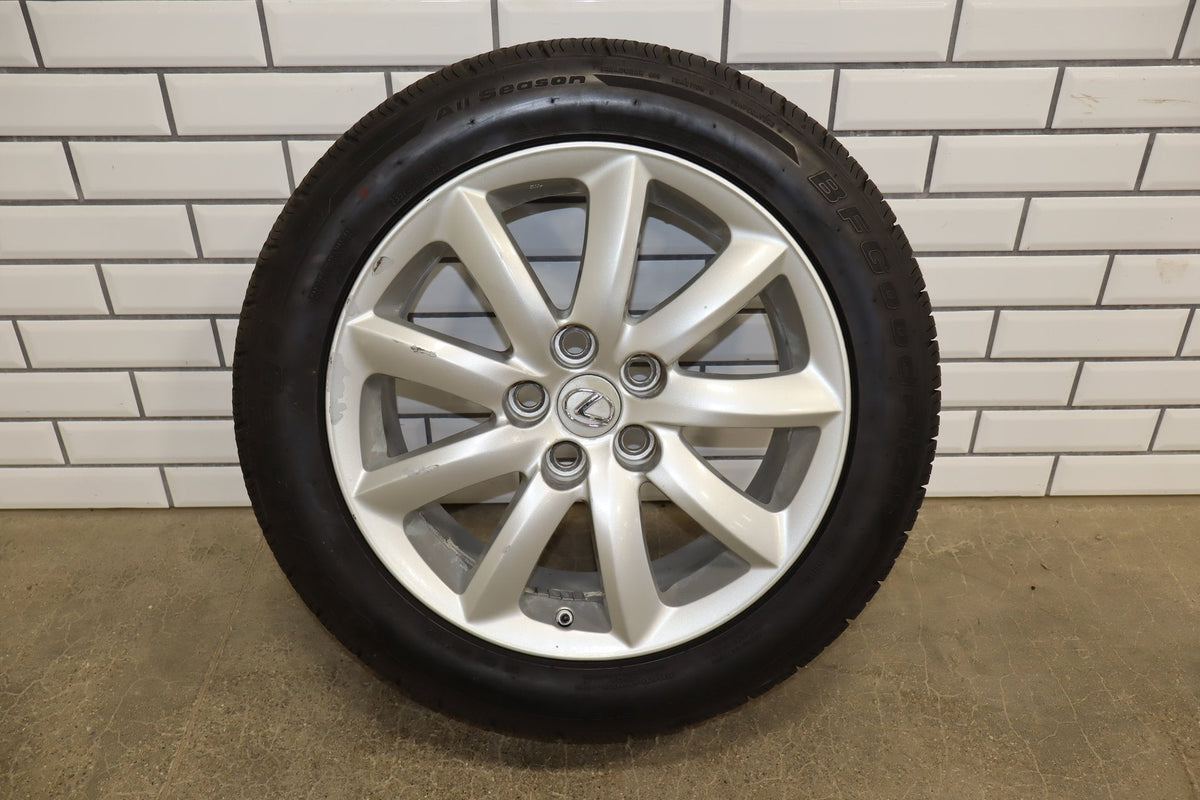 2008 Lexus LS460 Wheel & Tire Set 18" OEM 2025 Tires BFG All Season