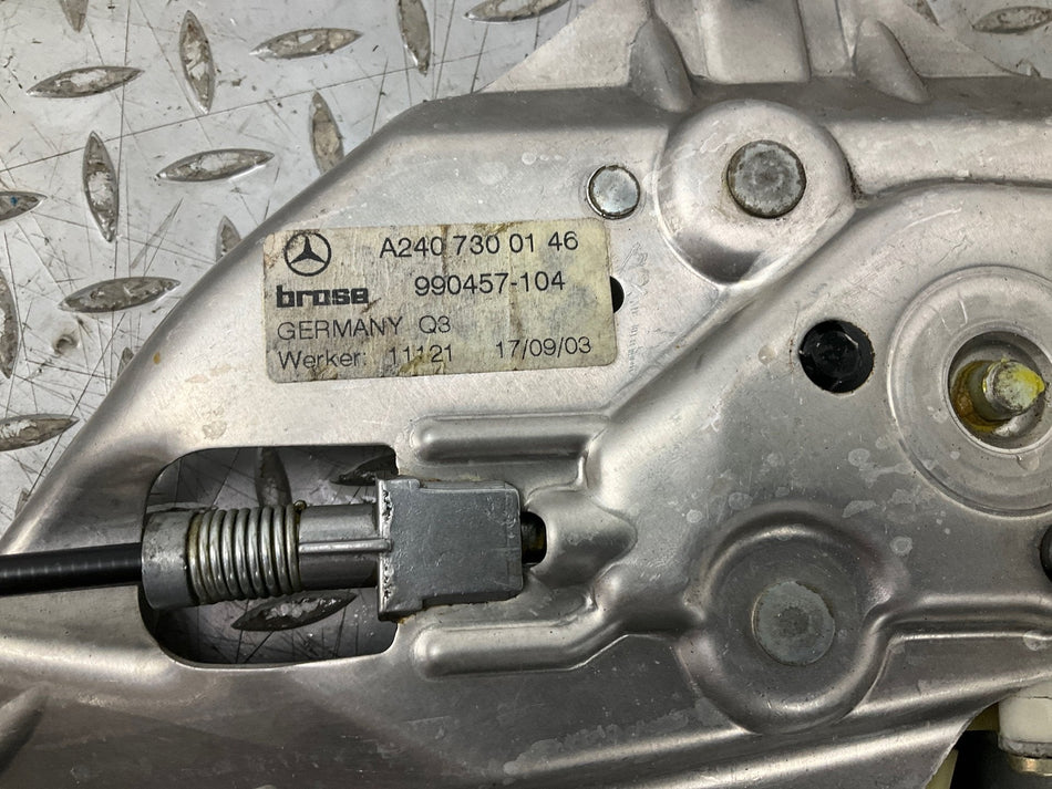 2008 Maybach 57- SIDE/REAR/CARGO REGULATOR