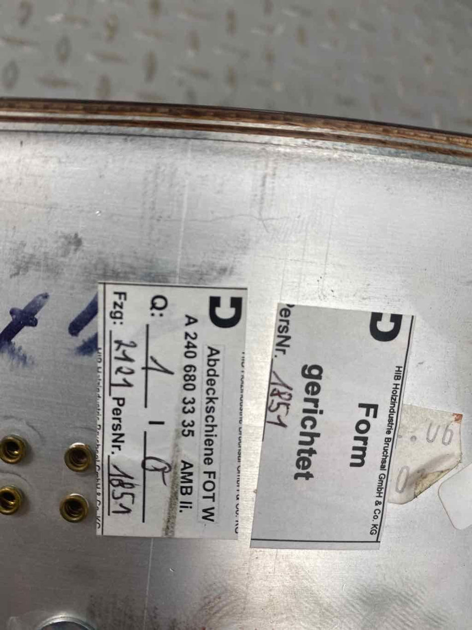 2008 Maybach 57- Sill Plates