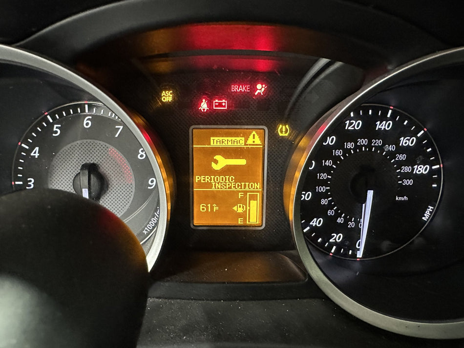 2008 Mitsubishi Lancer- Speedometer