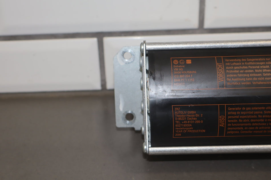 2008 Volkswagen Beetle SE Right Dash Airbag OEM