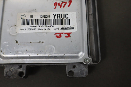 2009 - 2010 Cadillac Escalade Chevy GMC 6.2L ECM PCM ECU 12629209 Tested
