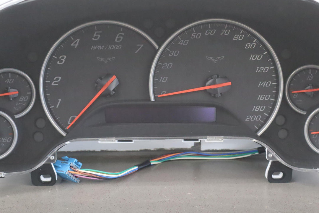 2009 - 2011 C6 Corvette OEM 200mph Speedometer Instrument Cluster
