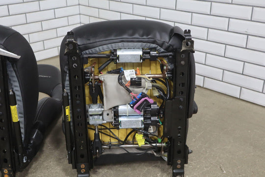 2009 - 2011 C6 Corvette Pair Grand Sport Memory Leather Bucket Seats