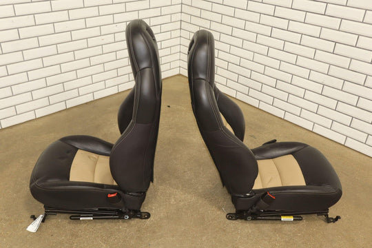 2009 - 2011 C6 Corvette Pair Grand Sport Memory Leather Bucket Seats