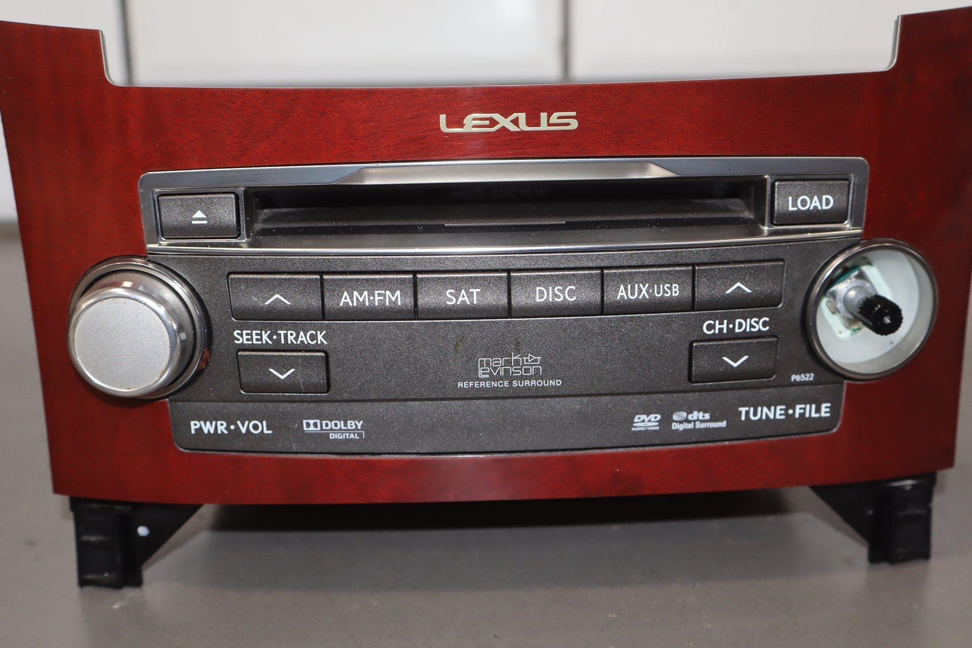 2009-2012 Lexus LS460 CD Player Changer Radio 8612050p90 OEM