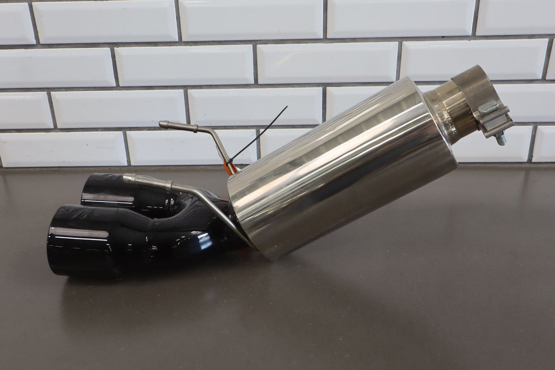 2009 - 2013 C6 Corvette Mid - America Motorworks MAM Quad Power Axle - Back Mufflers