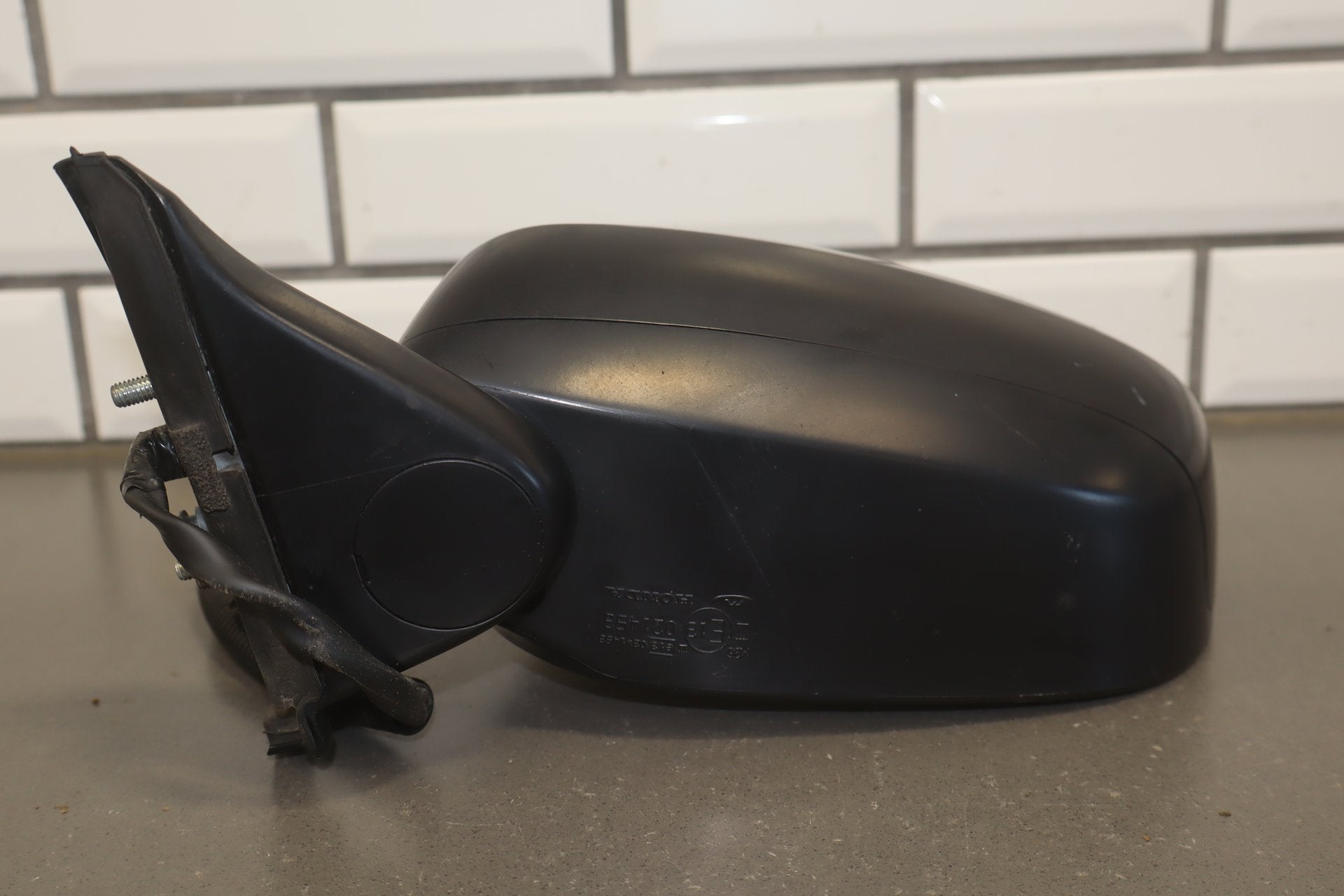 2009-2014 Honda Fit Left Door Mirror crystal black pearl nh731p